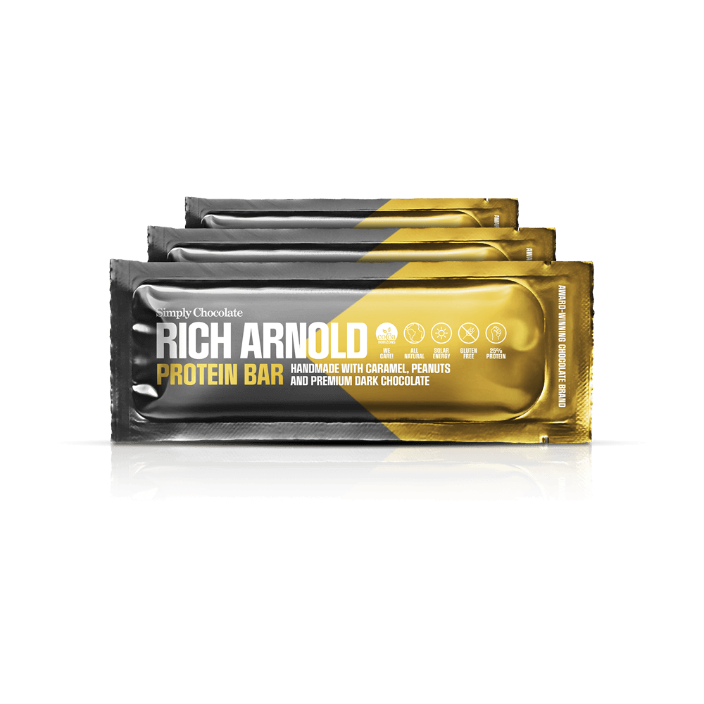 Rich Arnold 12-Pack | Karamel, peanuts og mørk chokolade