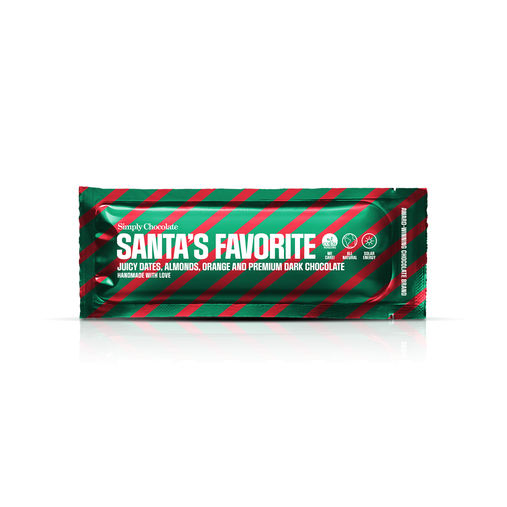 Santa's Favorite | Dadler, mandler, appelsin og mørk chokolade