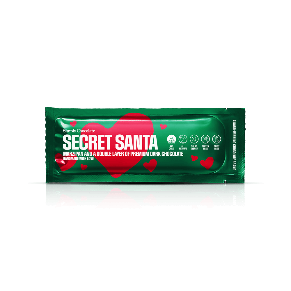 Secret Santa | Marcipan og et dobbelt lag mørk chokolade