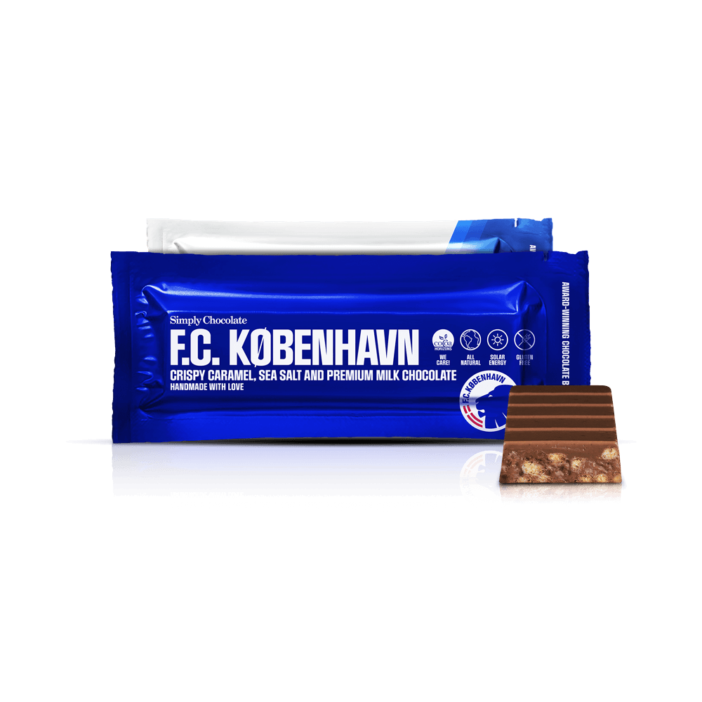 F.C. København 12-pack | 6 stk. chokoladebarer + 6 stk. proteinbarer