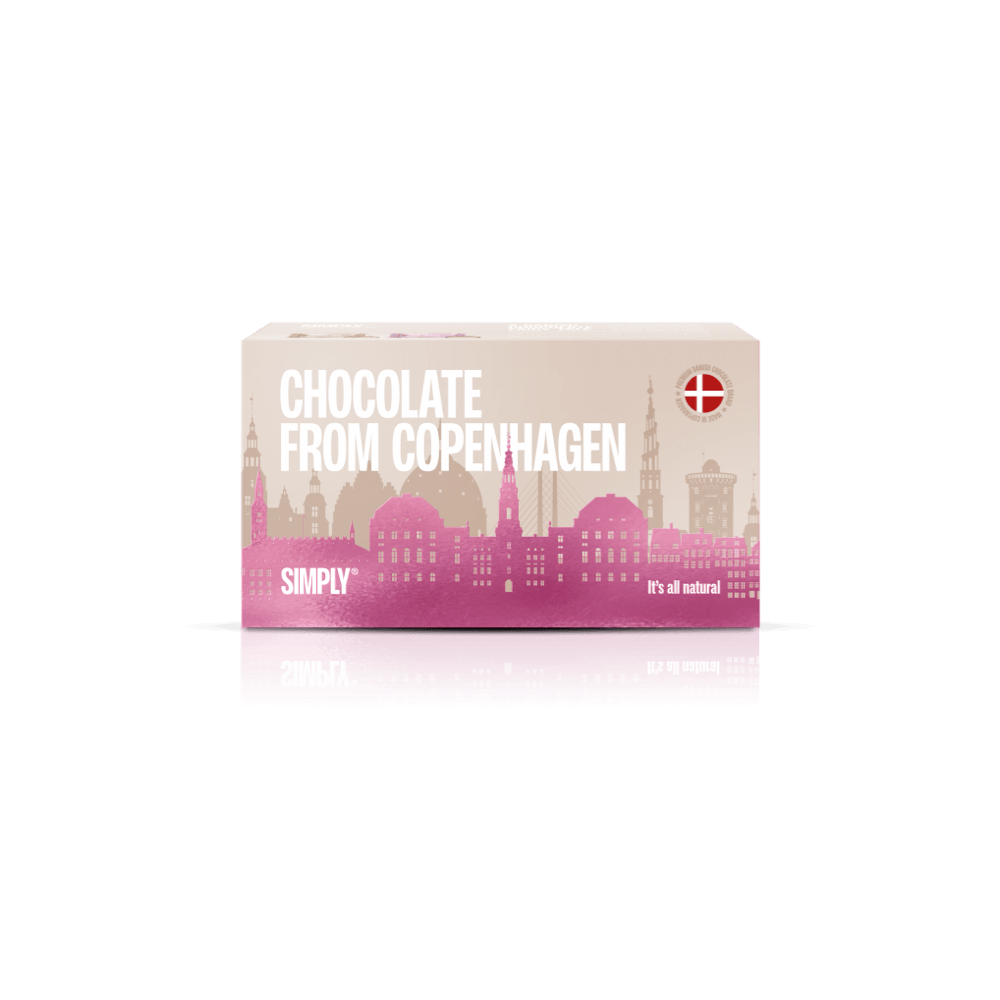 Copenhagen Chokolade - Pink Edition | Gaveæske med 18 stk. Bites