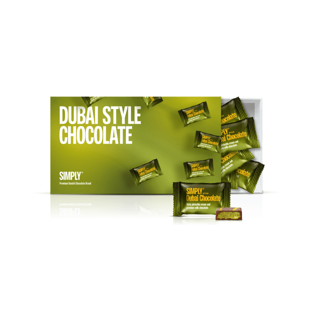 Chokolade Gaveæske 150g - Simply® Dubai Style
