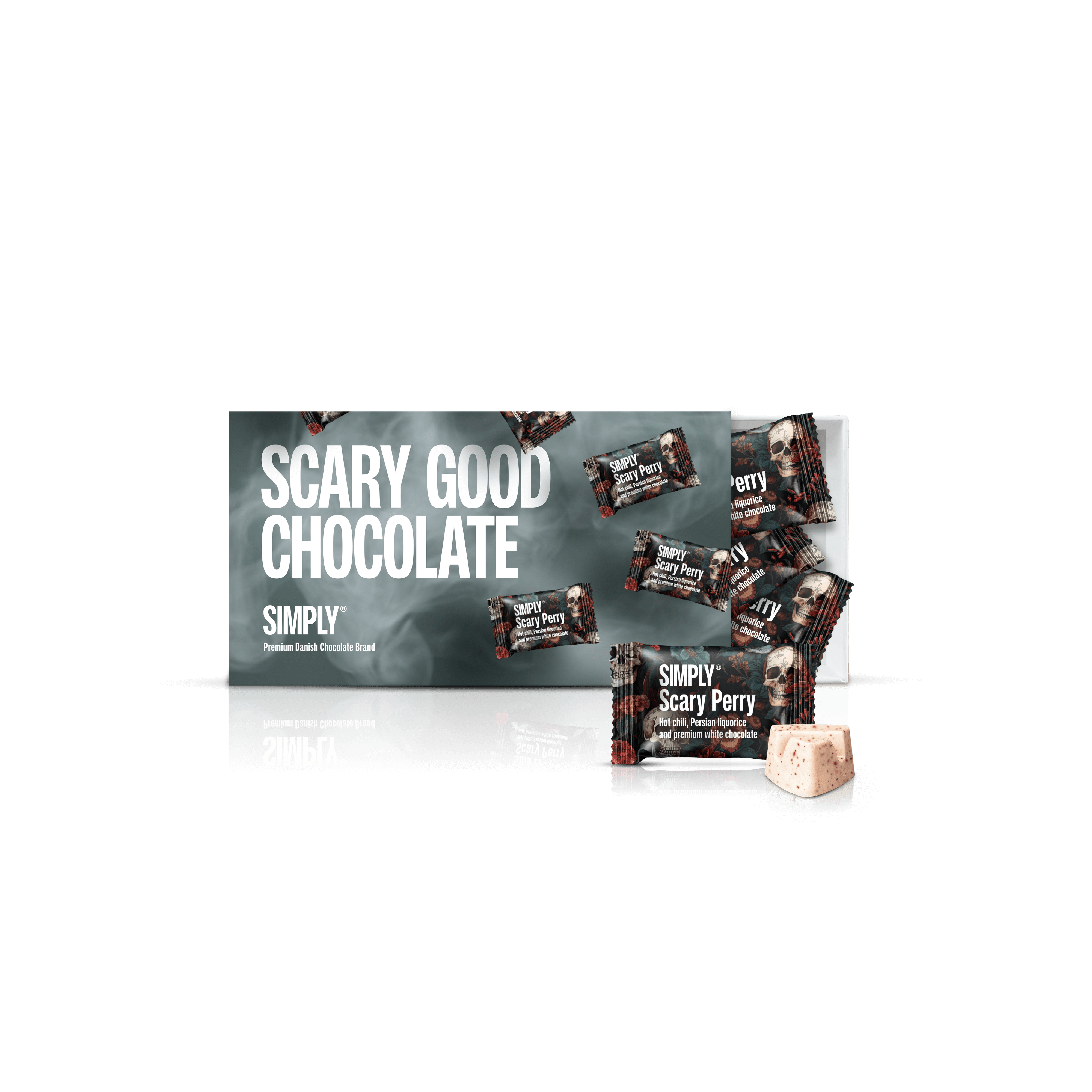 Chokolade Gaveæske 10 stk. - Scary Good Chocolate