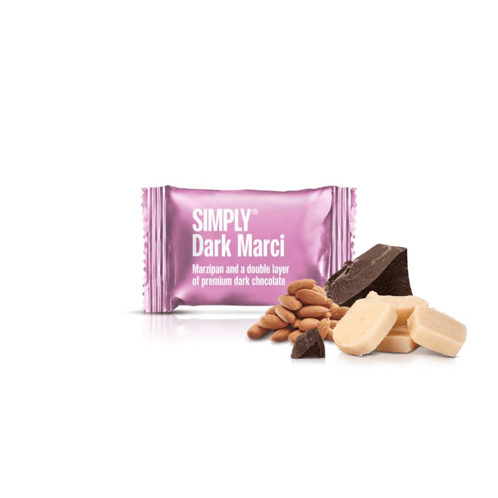 Chokolade Bite mix kasse 75 stk - Grainy Mix