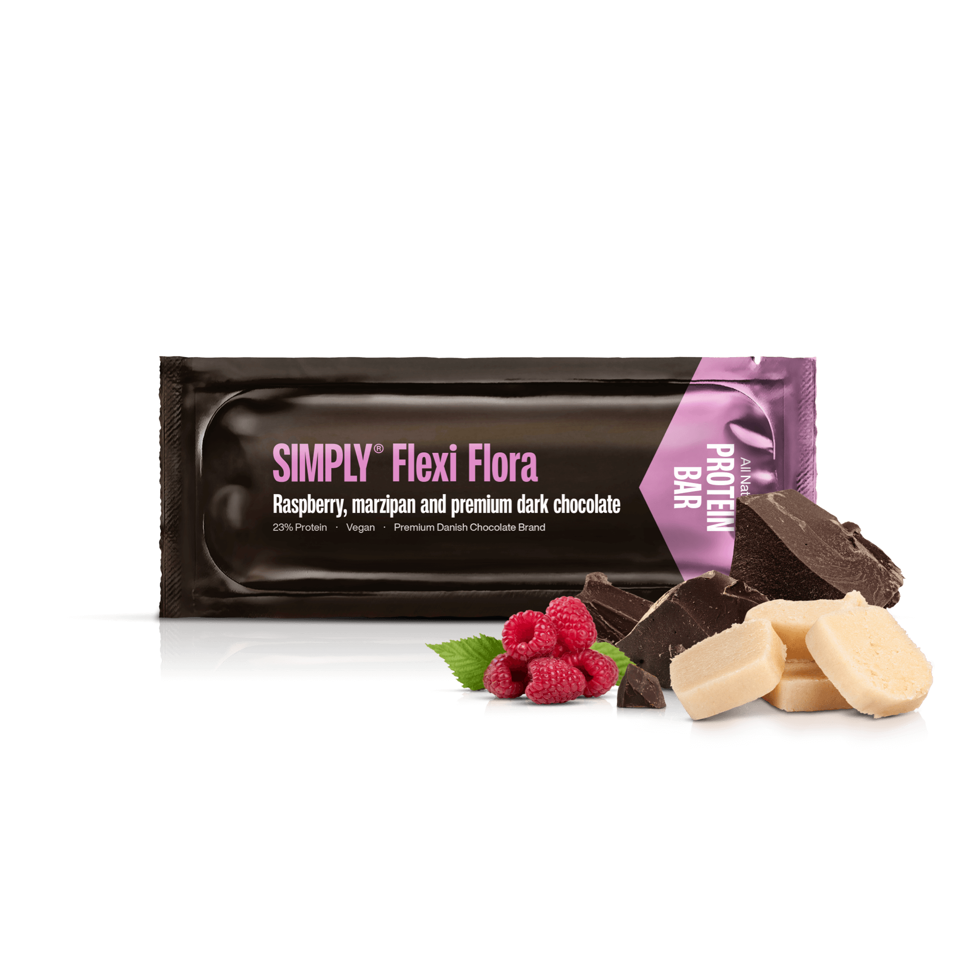 Chokolade Protein kasse 30 stk - Simply® Flexi Flora