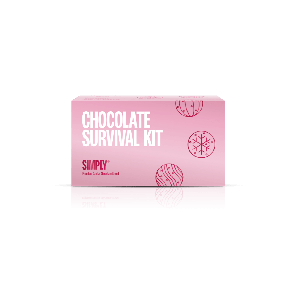 Chokolade Gaveæske 18 stk. - Simply® Chocolate Survival Kit