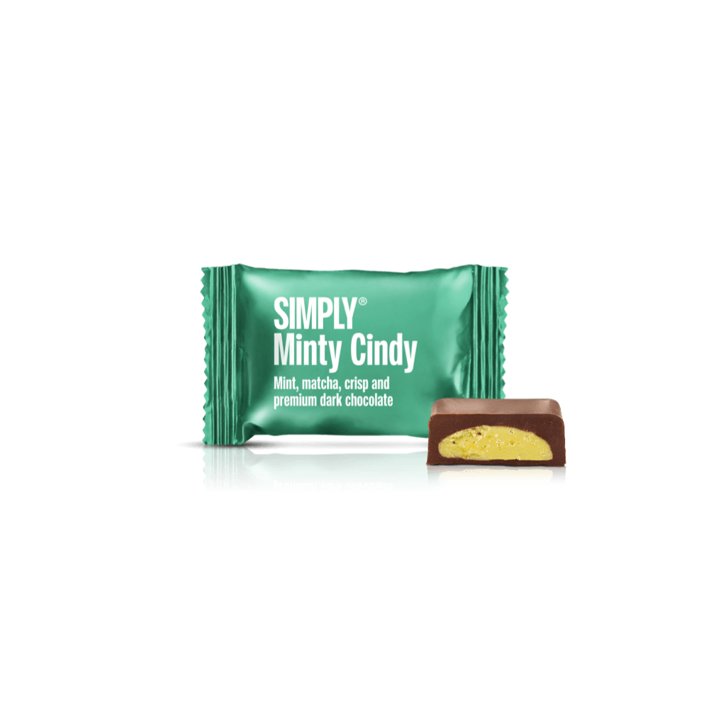 Chokolade Bites kasse 75 stk - Simply® Minty Cindy