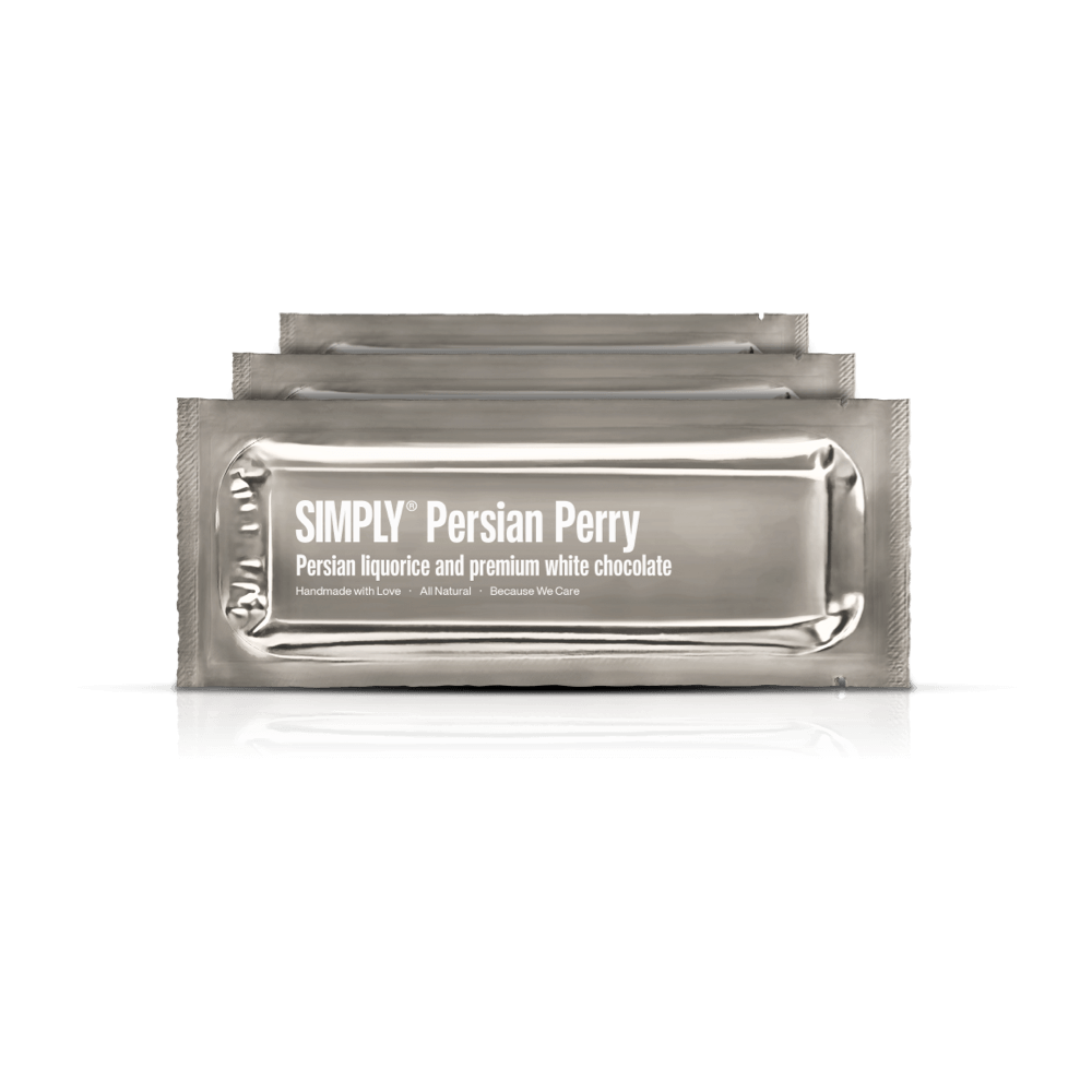 Persian Perry 12-pack | Persisk lakrids og hvid chokolade