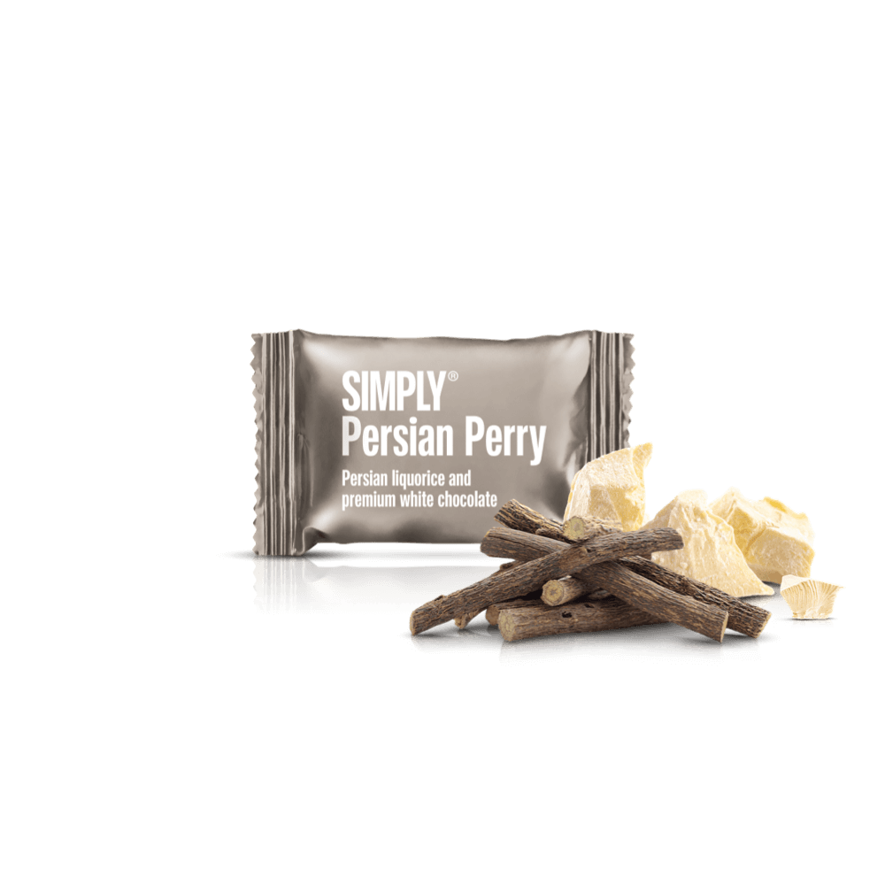 Chokolade Bites kasse 75 stk - Simply® Persian Perry