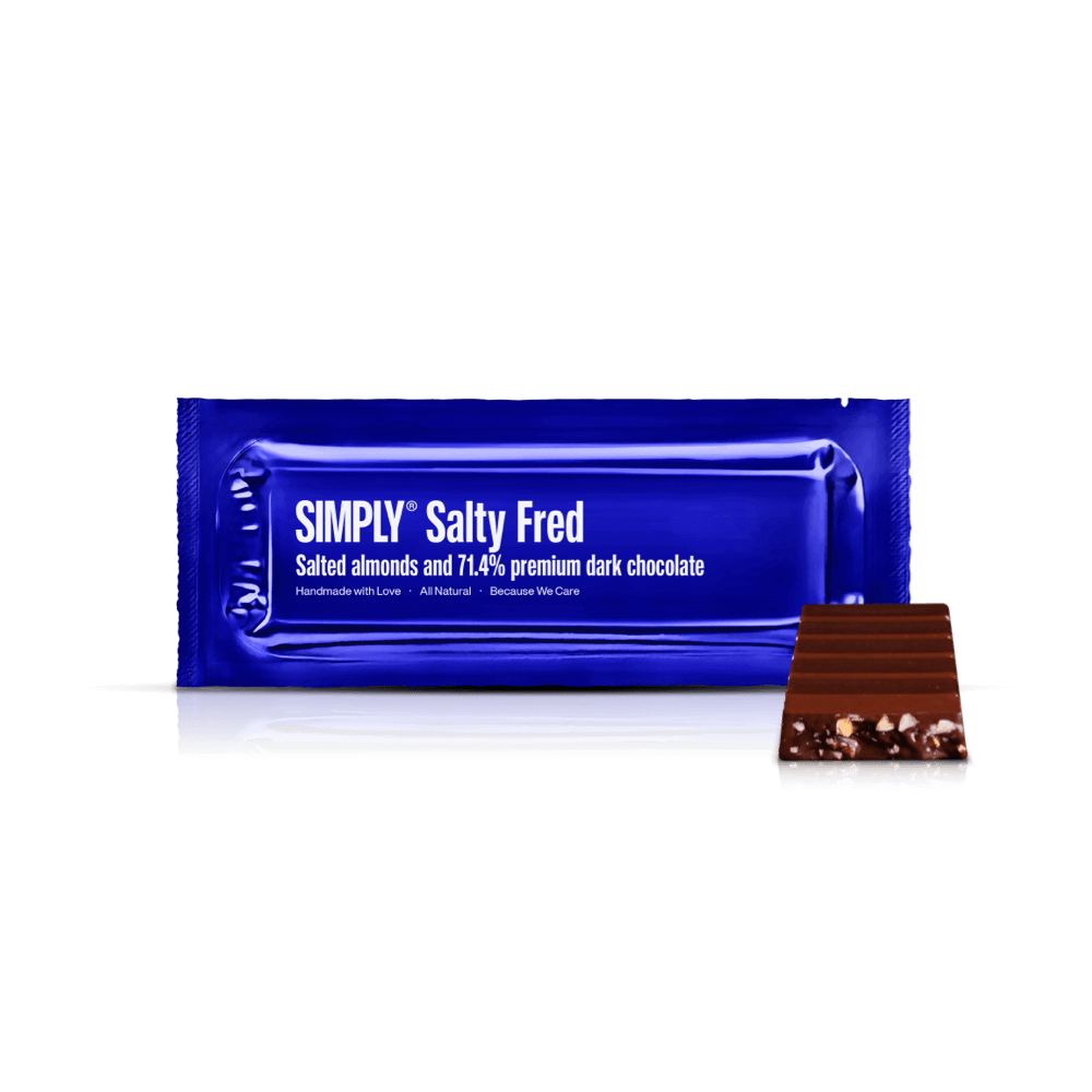 Salty Fred | Saltede mandler og mørk chokolade