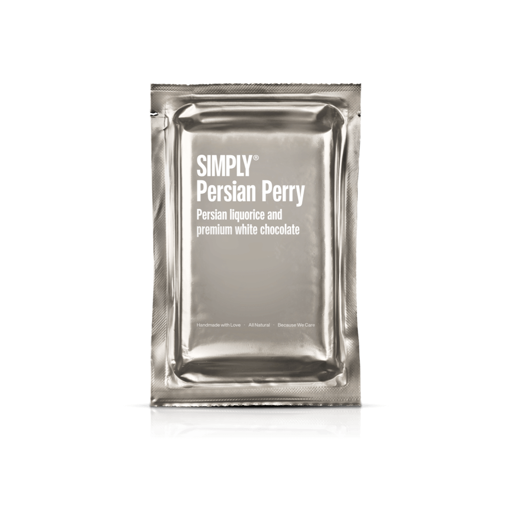 Sharing Bar - Persian Perry | Persisk lakrids og hvid chokolade - Sharing bar - Simply®
