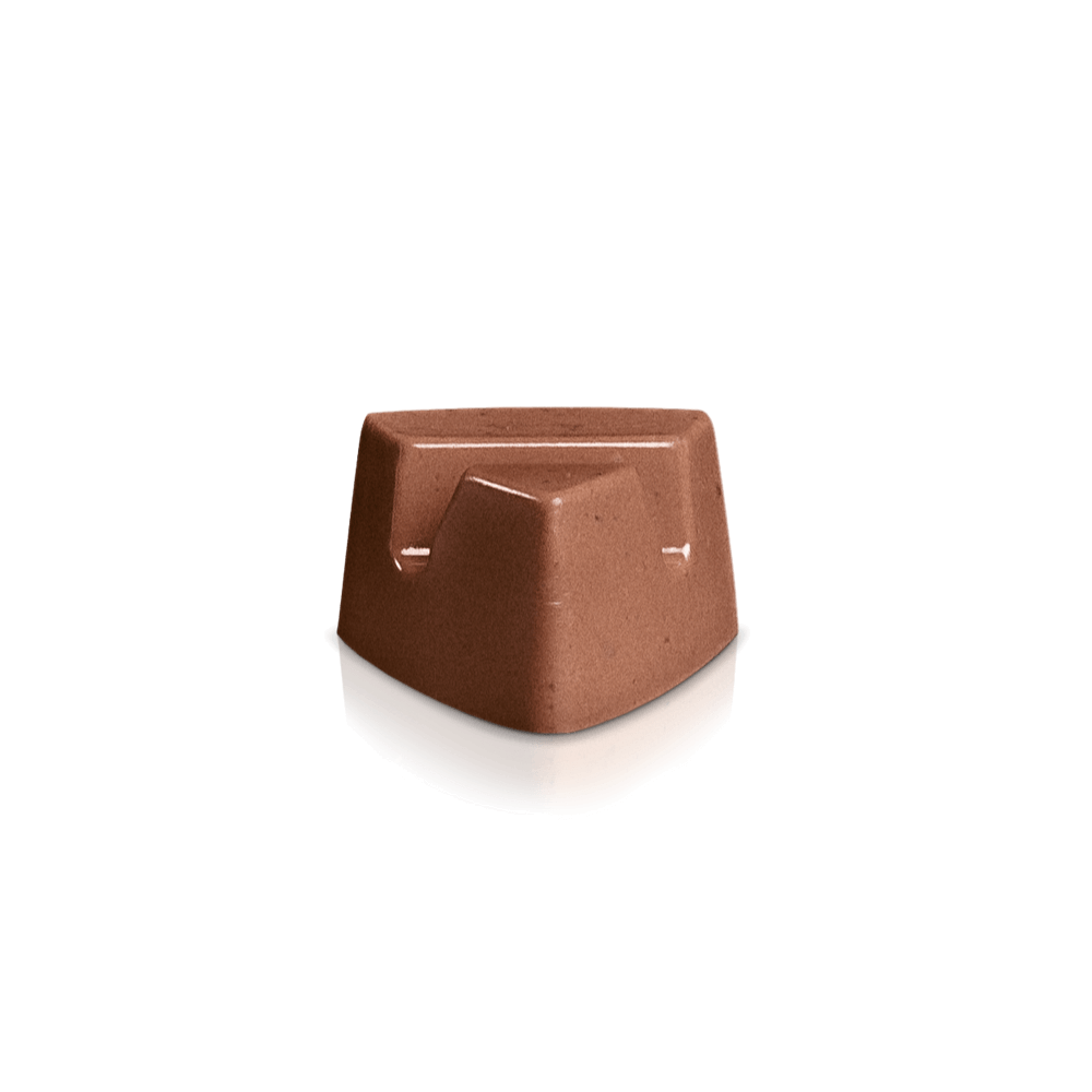 Simply® Crispy Carrie - Gaveæske med 9 bites | Knasende karamel, havsalt og premium mælkechokolade - Single Cubes - Simply®