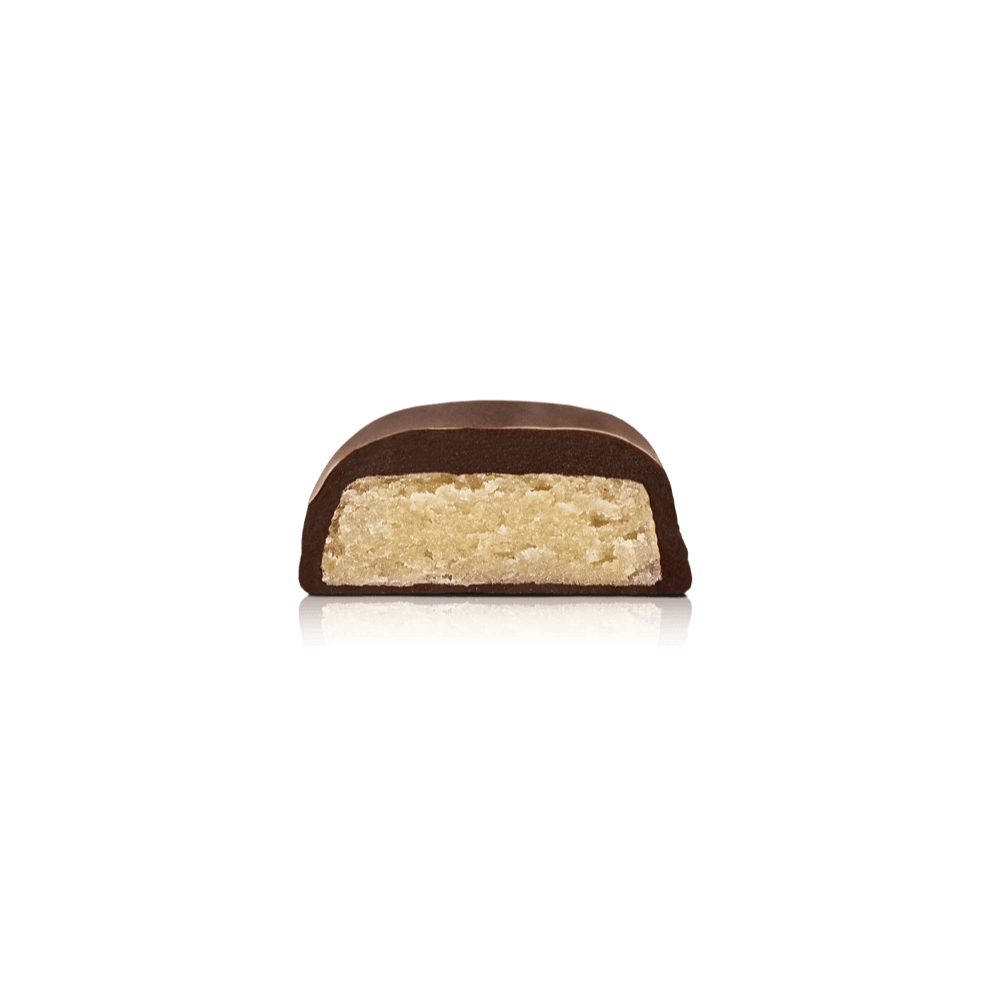 Simply® Dark Marci - Gaveæske med 9 bites | Marcipan og et tykt lag premium mørk chokolade - Single Cubes - Simply®