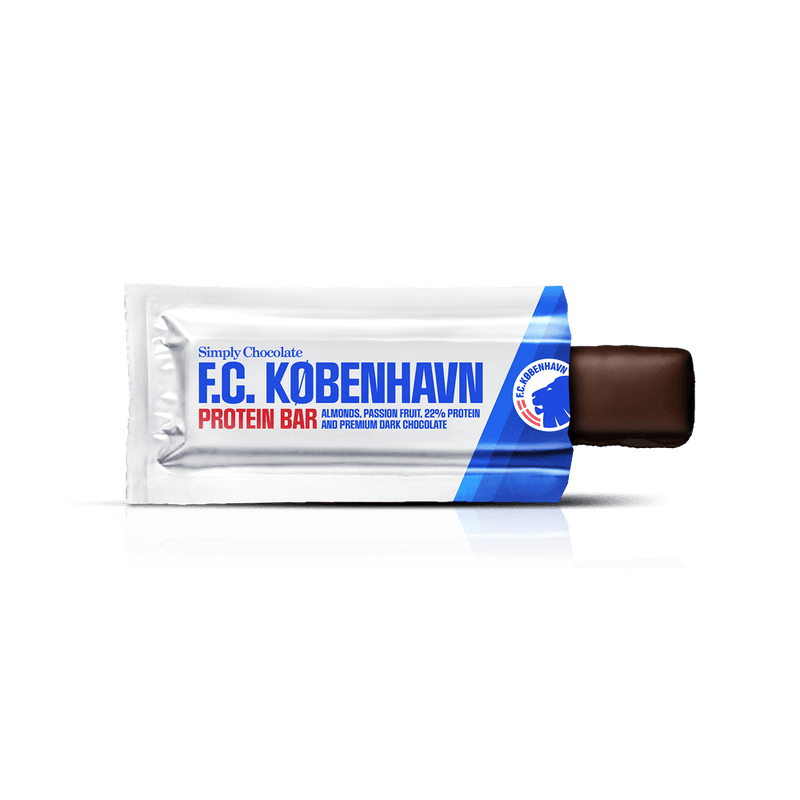 FCK proteinbar 12 pack | Mandler, passionsfrugt og premium mørk chokolade