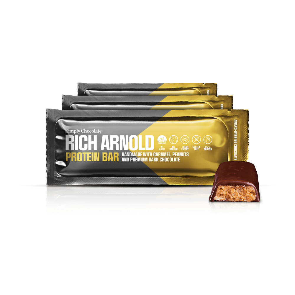 Rich Arnold 12-Pack | Karamel, peanuts og mørk chokolade