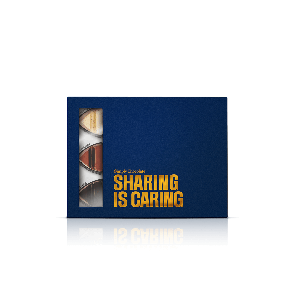 The Sharing Kit | 30 låger med 60 stk. premium chokolade + 2 x chokoladeæsker