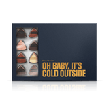 Oh baby, it's cold outside - Æske med 24. stk | Skru op for hyggen med 24 premium chokolader