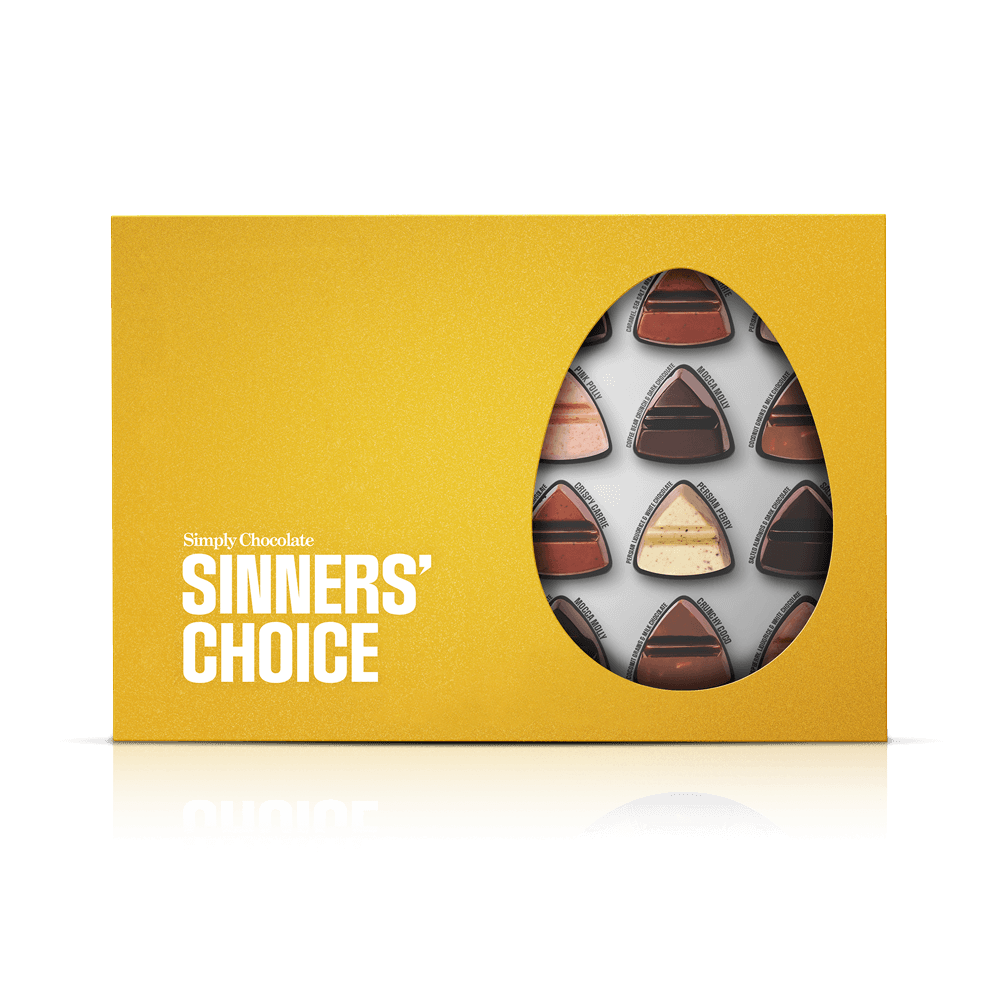 Sinners' Choice | Æske med 24 stk. chokolade