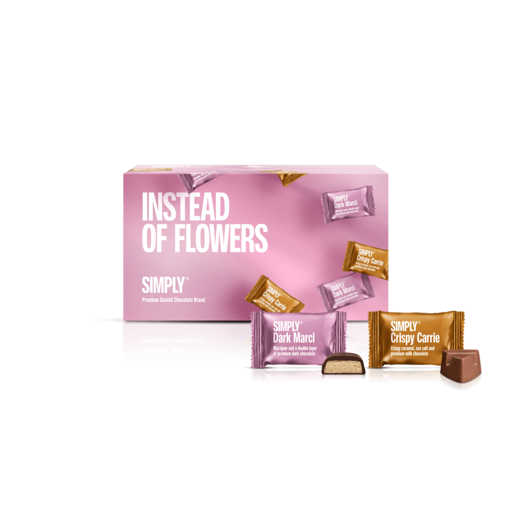 Chokolade Gaveæske 18 stk. - Instead of flowers