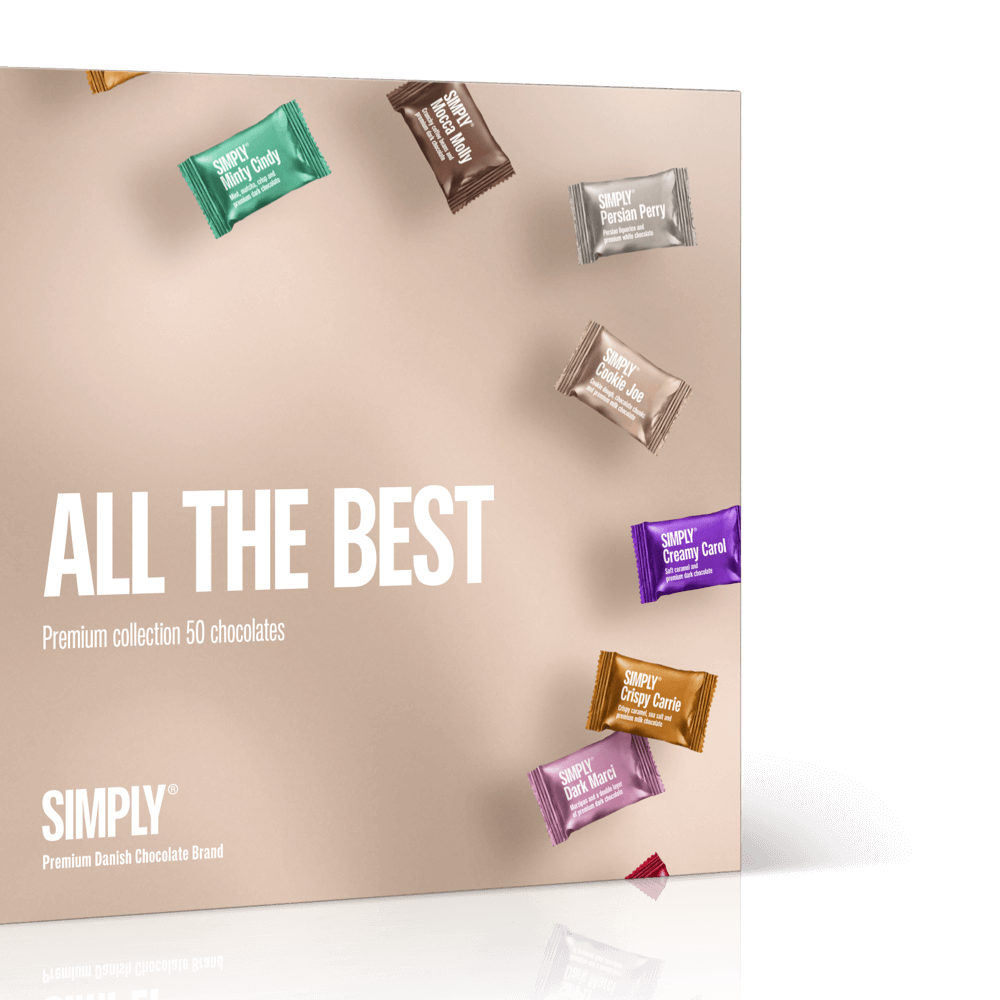 Chokolade Gaveæske 50 stk. - All The Best