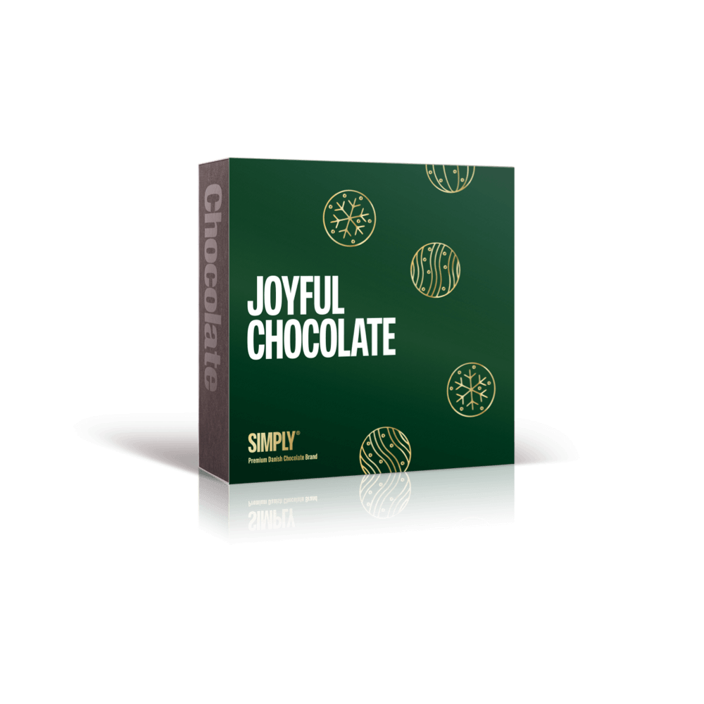 Chokolade Gaveæske 50 stk. - Simply® Joyful Chocolate