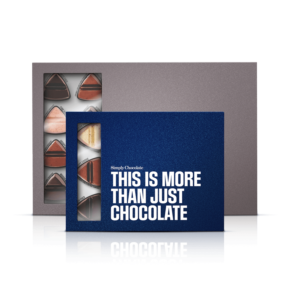 For chocolate lovers | Æske med 12 stk. + 24 stk. chokolade