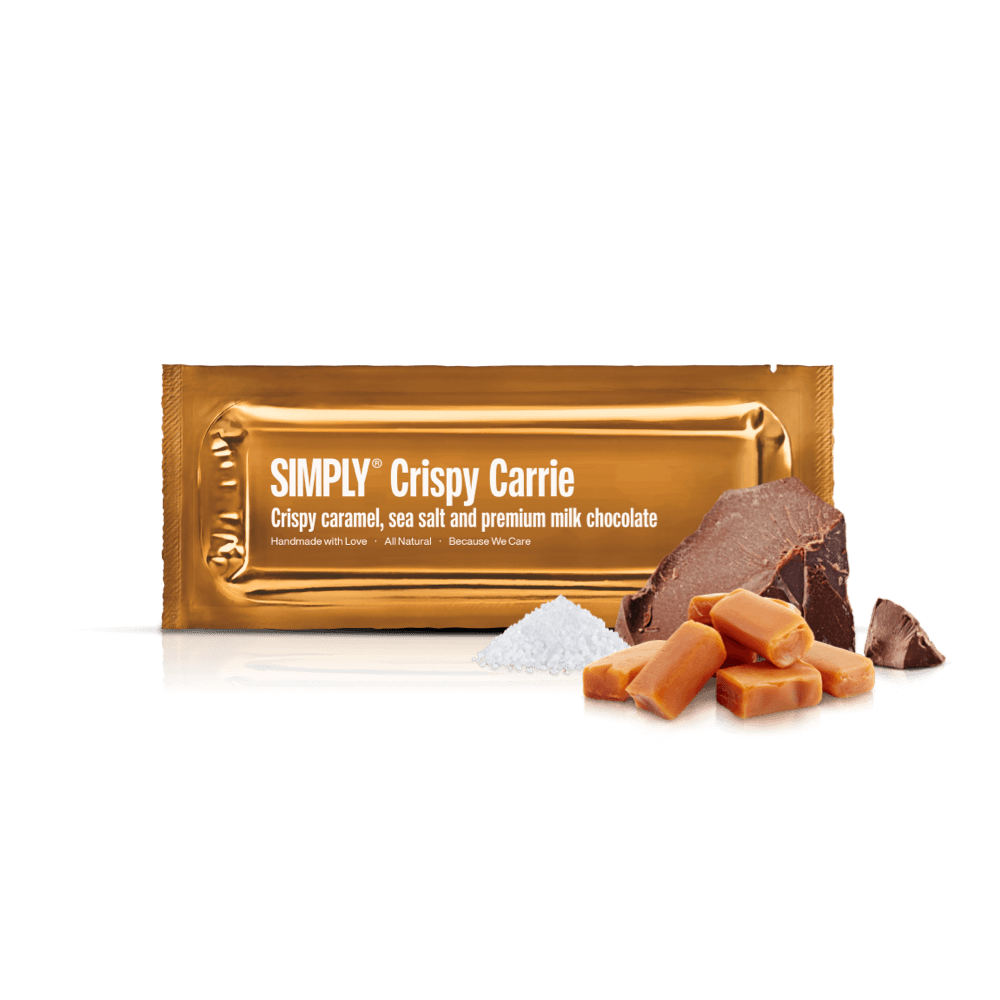 Crispy Carrie | Knasende karamel, havsalt og mælkechokolade