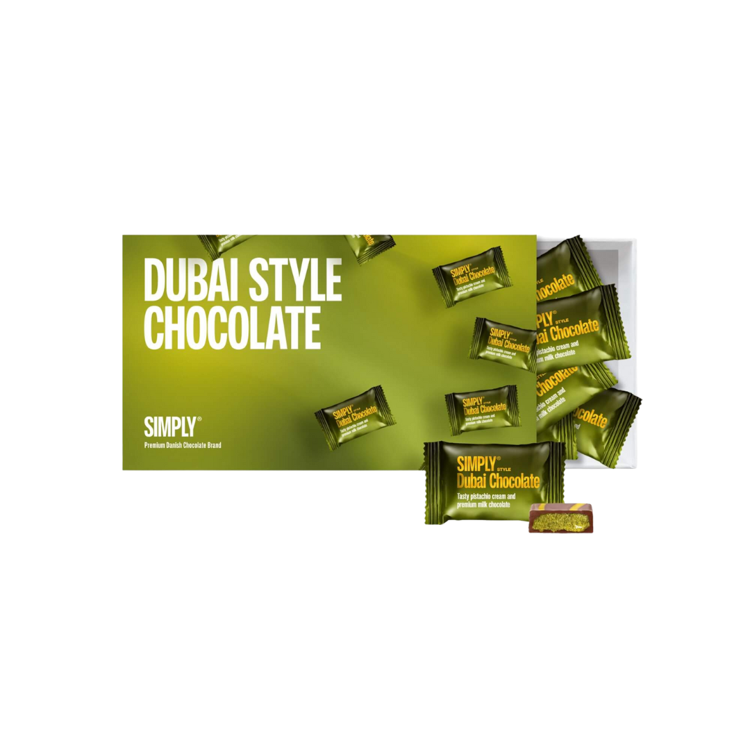 Gaveæske med 15 bites | Dubai Style Chocolate