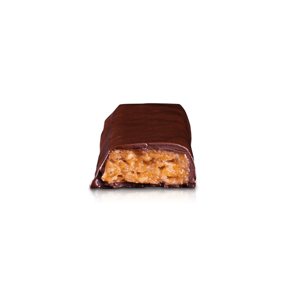 Grainy Sue 12-pack | Havre, spelt, peanuts, karamel og mørk chokolade