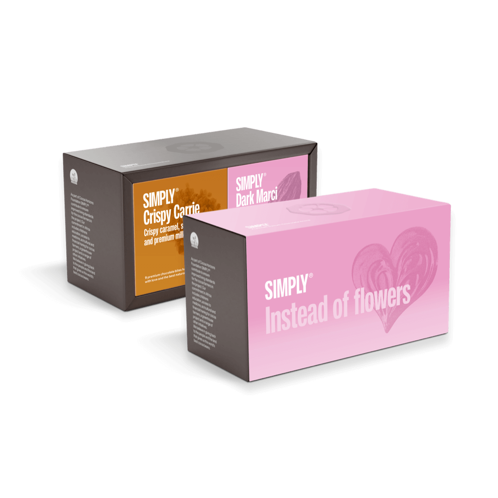 The Instead of Flowers Kit | The Heart Box + gaveæske m. 2 cubes