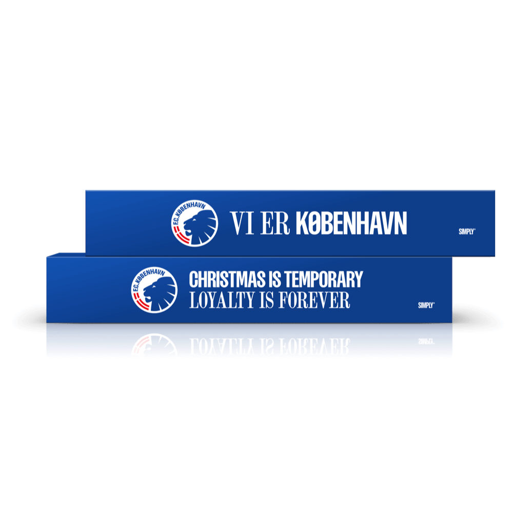 F.C. København chokoladejulekalender | 30 låger med premium chokolade