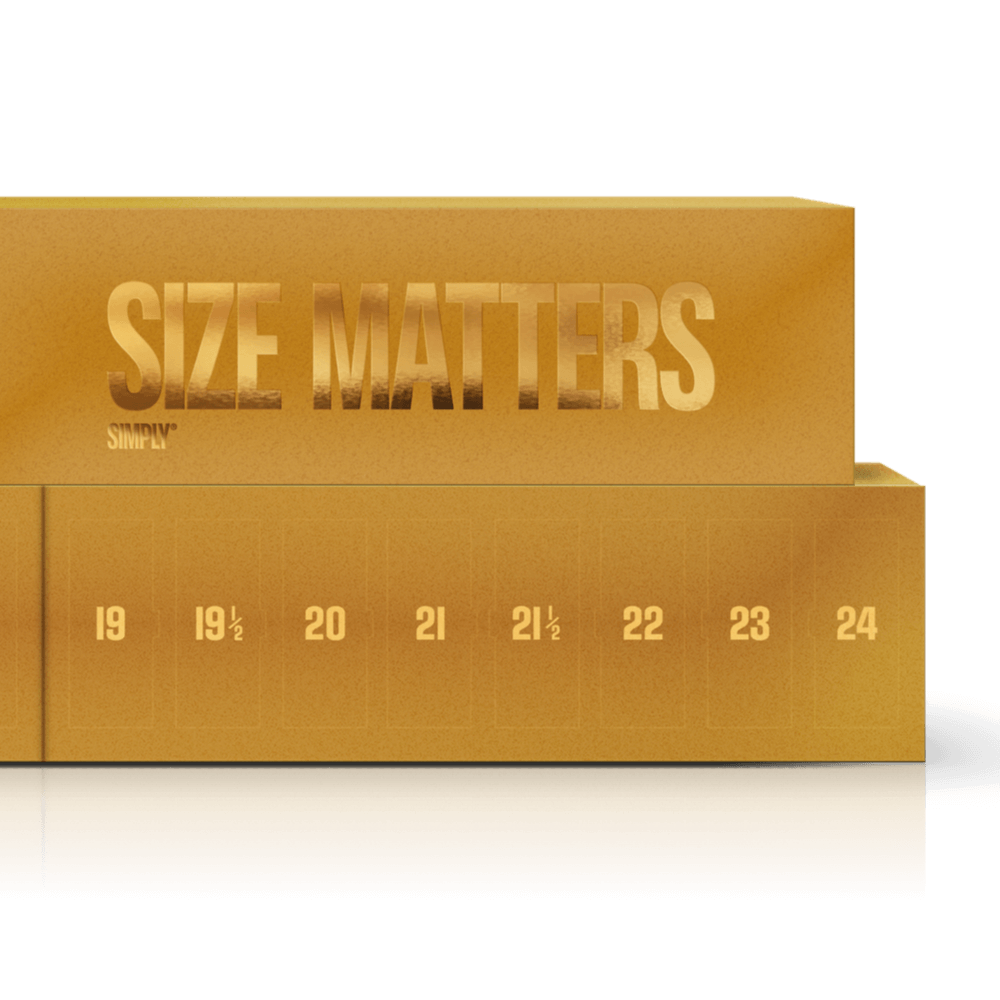 Simply® Size Matters | Chokoladejulekalender med 30 låger