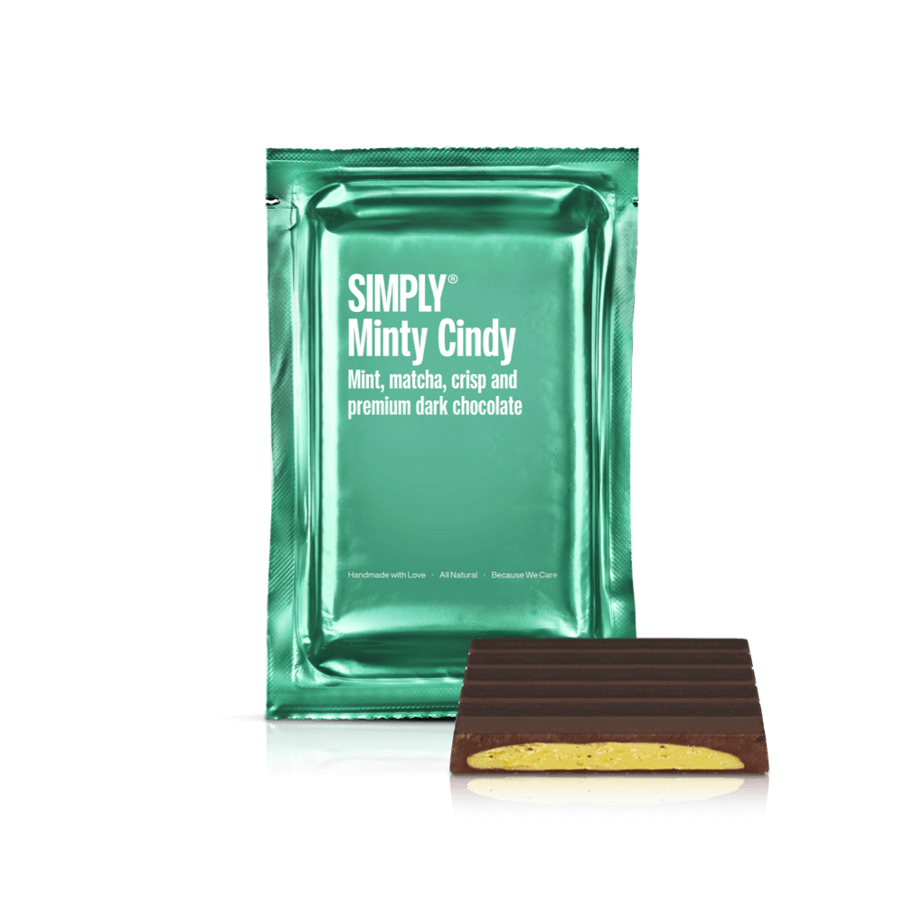 Sharing Bar - Minty Cindy | Mint, matcha the, crisp og premium mørk chokolade