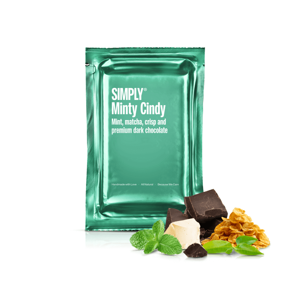 Sharing Bar - Minty Cindy | Mint, matcha the, crisp og premium mørk chokolade