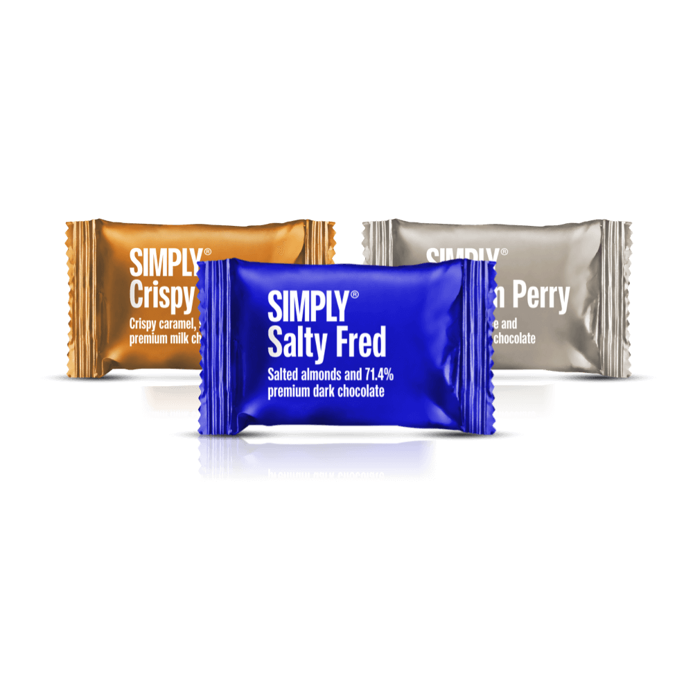 Solid Mix - 75 stk. box | Crispy Carrie, Salty Fred og Persian Perry