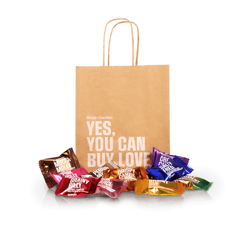 The Trial Bag | En eksklusiv prøvepakke med 10 chokolade bites