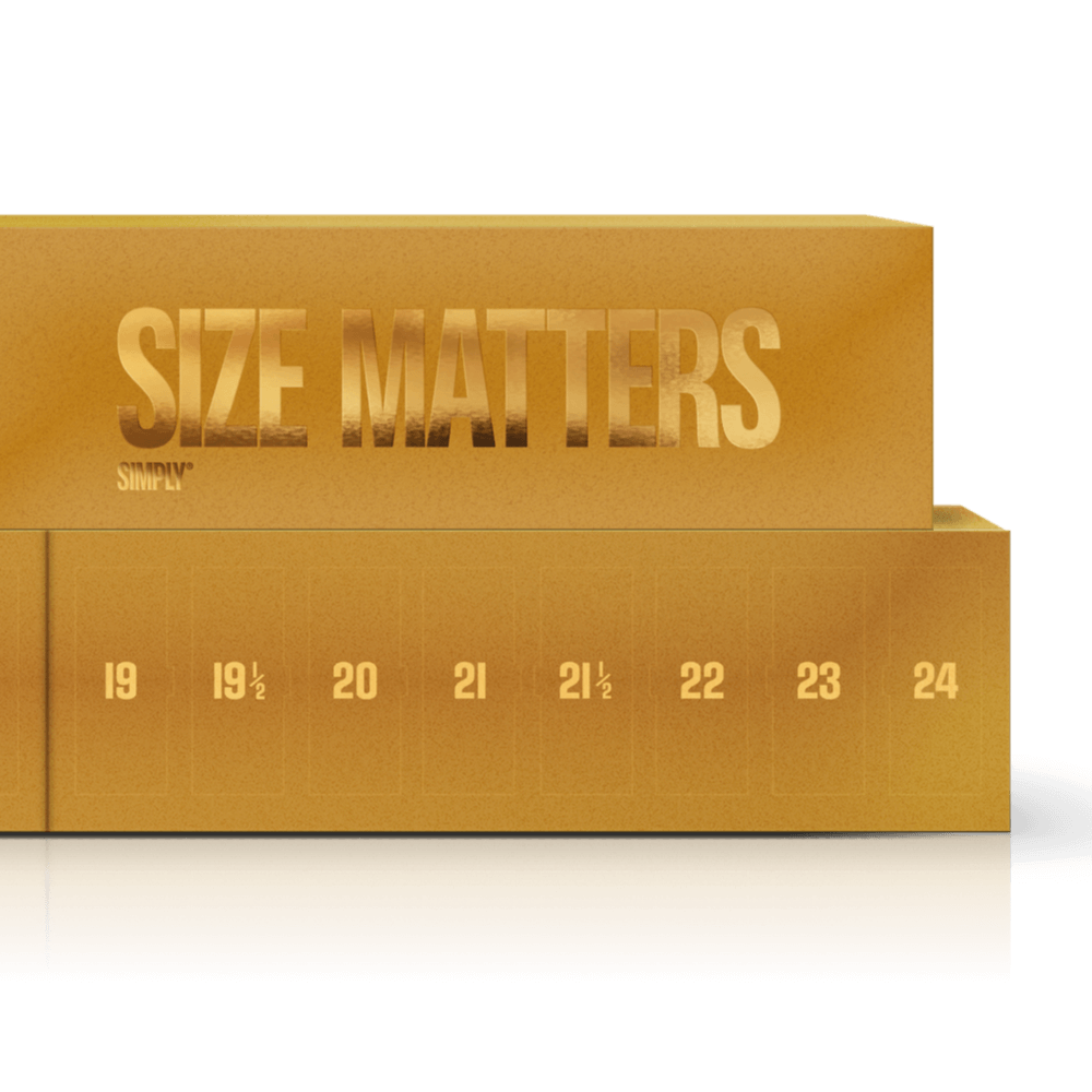 Simply® Size Matters | Chokoladejulekalender med 30 låger - Christmas Calendar - Simply®