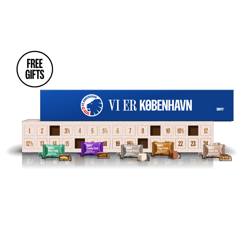 Chokolade Julekalender - F.C. København chokoladejulekalender